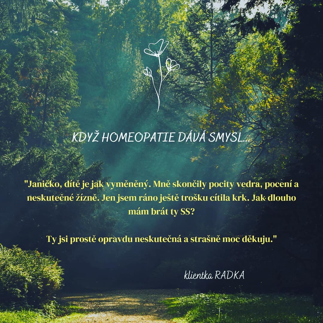 Když Homeopatie dává smysl